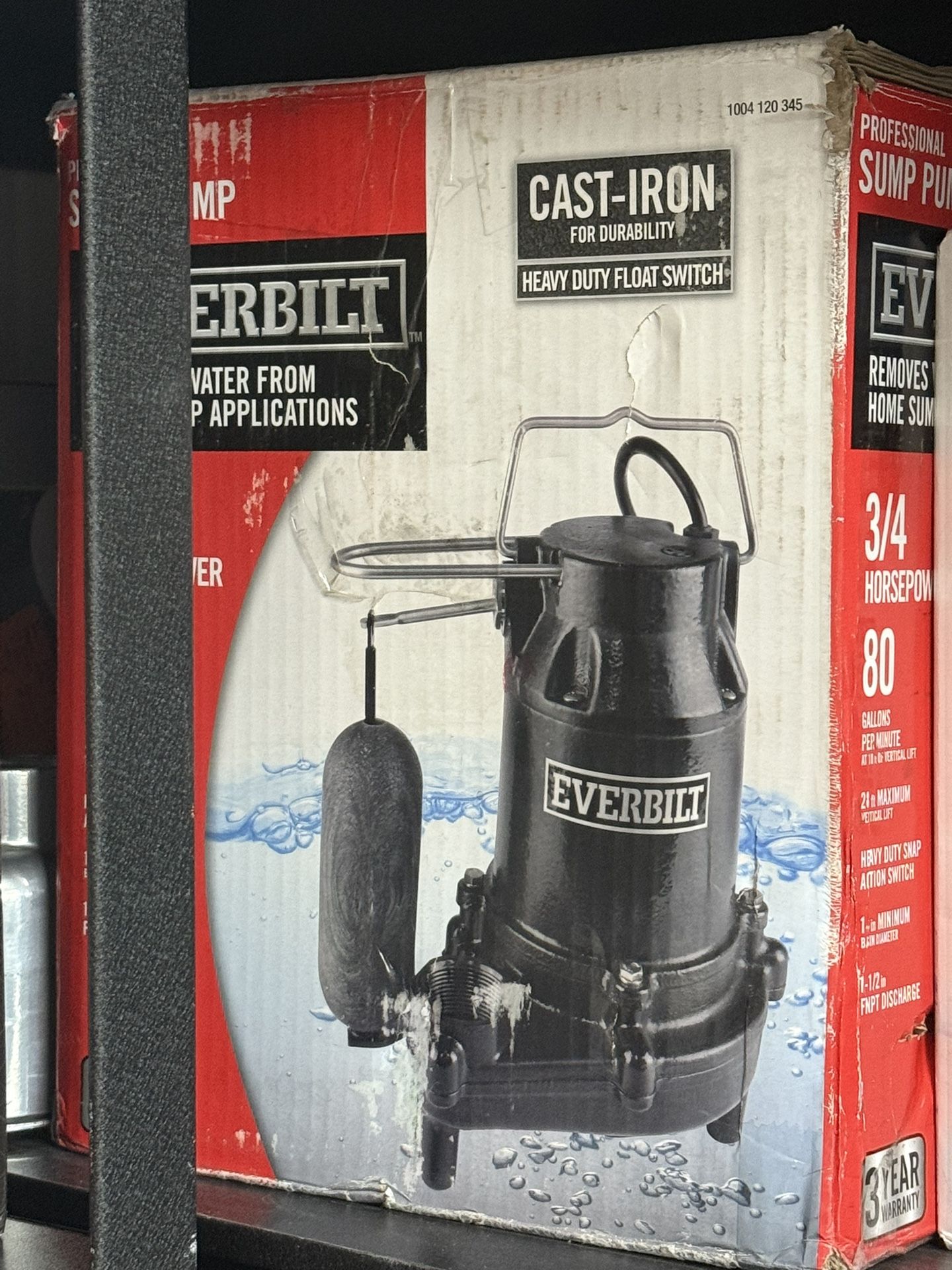 Cast Iron Heavy Duty Sump Pump