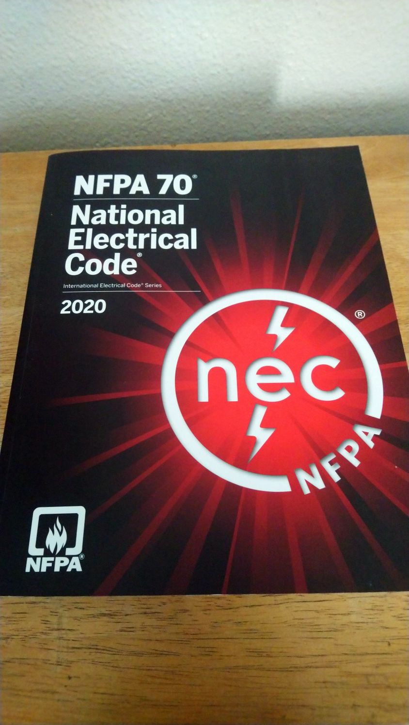 NFPA 70 NEC 2020 CODEBOOK National Electrical Code For Electricians Tool Tools