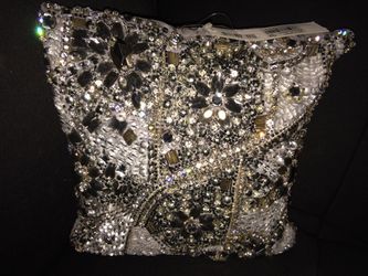Donna Karan Home Layered Jewels Decorative Pillow
