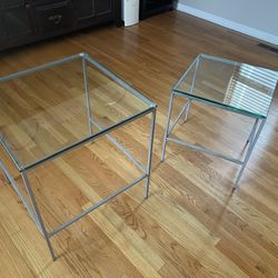 Pottery Barn Nesting End Tables