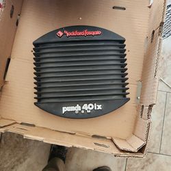 Rockford Amplifier  With Subwoofer