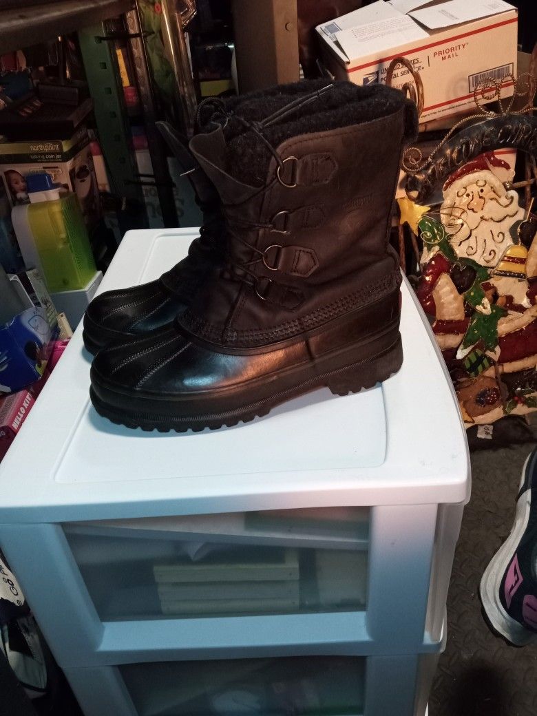 Mens Sorel Caribou Winter Boots Size 9