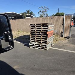 34 Pallets FREE