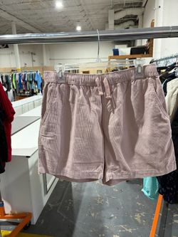 Women's Mauve Pull-On Drawstring Shorts