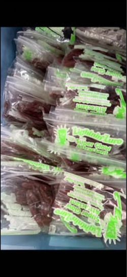 LIGHTING GLOW LURES ( WORMS )