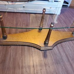 Glasstop Center Table