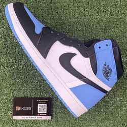 Jordan 1 Retro High OG UNC Toe SIZE 8 & 13 Brand NEW DS