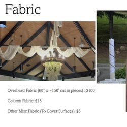 Wedding White Fabric