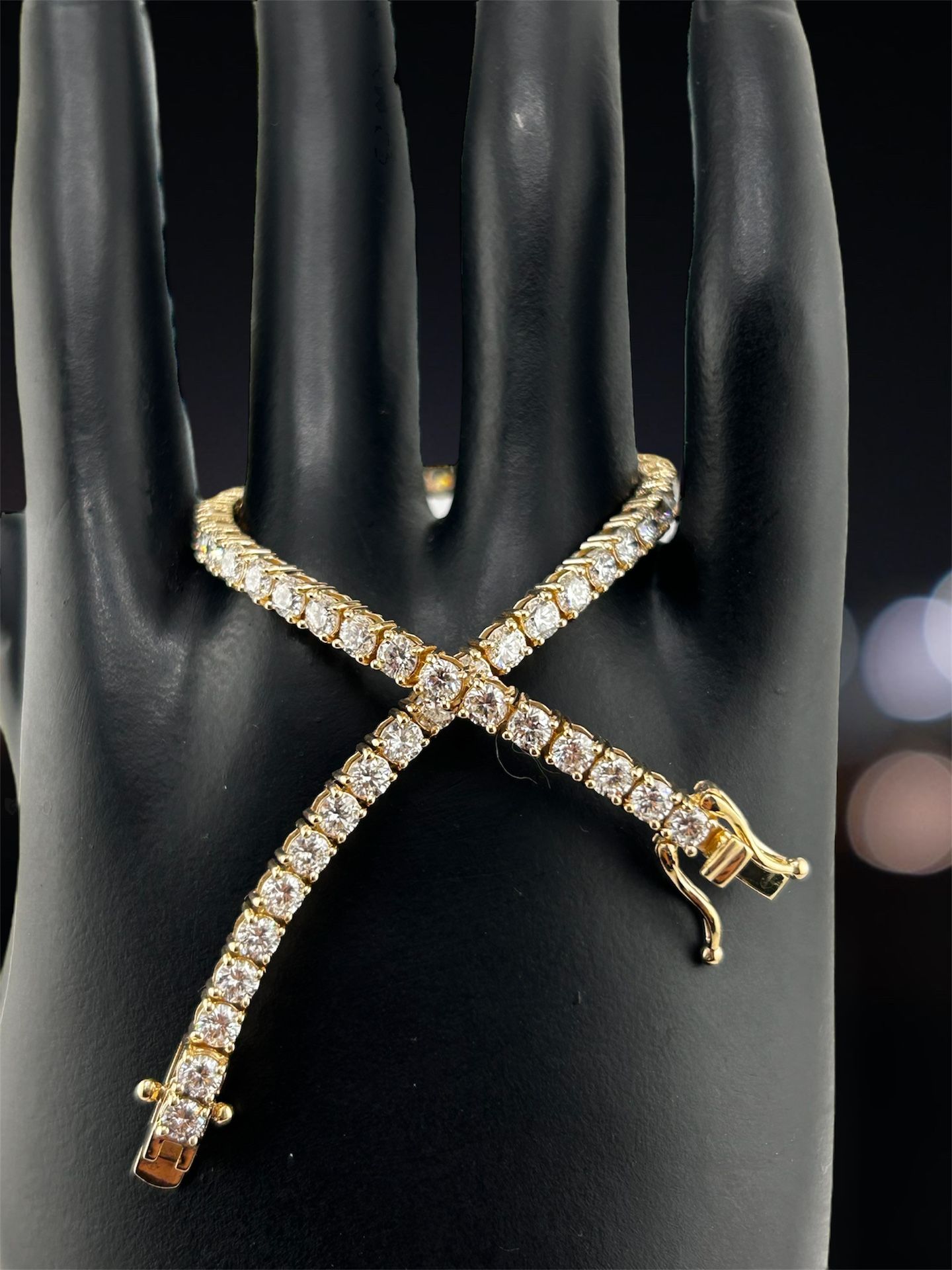 Tennis Bracelet In 14k Gold