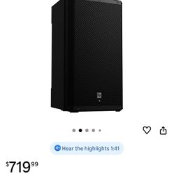 Electro-Voice ZLX-15P-G2 15"" 2-Way 1000W Bluetooth-Enabled Powered Loudspeaker