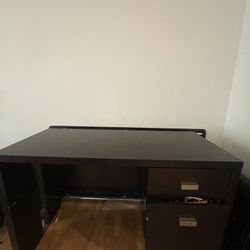 Desk And Shelf 