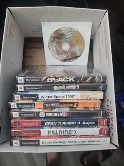 Xbox And Ps2 Games - $8 Each