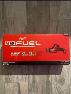 M18 Fuel Brushless Cordless Hackzall (Tool Only) READ DESCRIPTION
