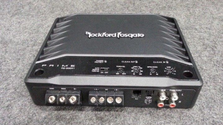 ROCKFORD FOSGATE R2-500X1 1 Channel Mono Amplifier 500 Watts