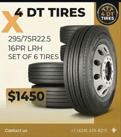 Big tires 295/75/22,5