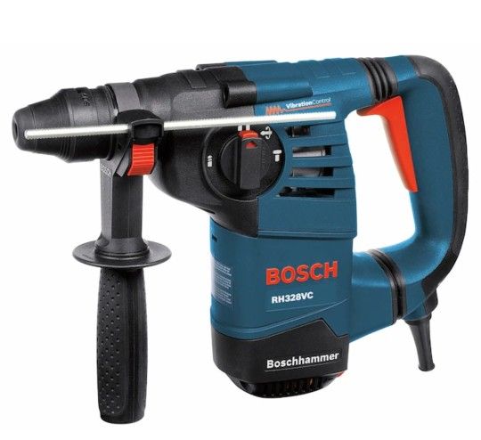 8 Amp 1-1/8 in. Corded Variable Speed SDS-Plus Concrete/Masonry Rotary Hammer Drill with Depth Gauge and Carrying Case