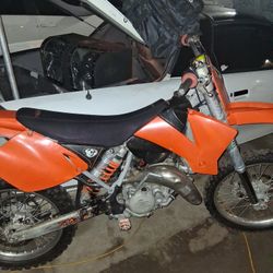 KTM 125cc 2002 Dirtbike