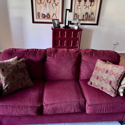Sofa, Chair and Ottoman For Sale 