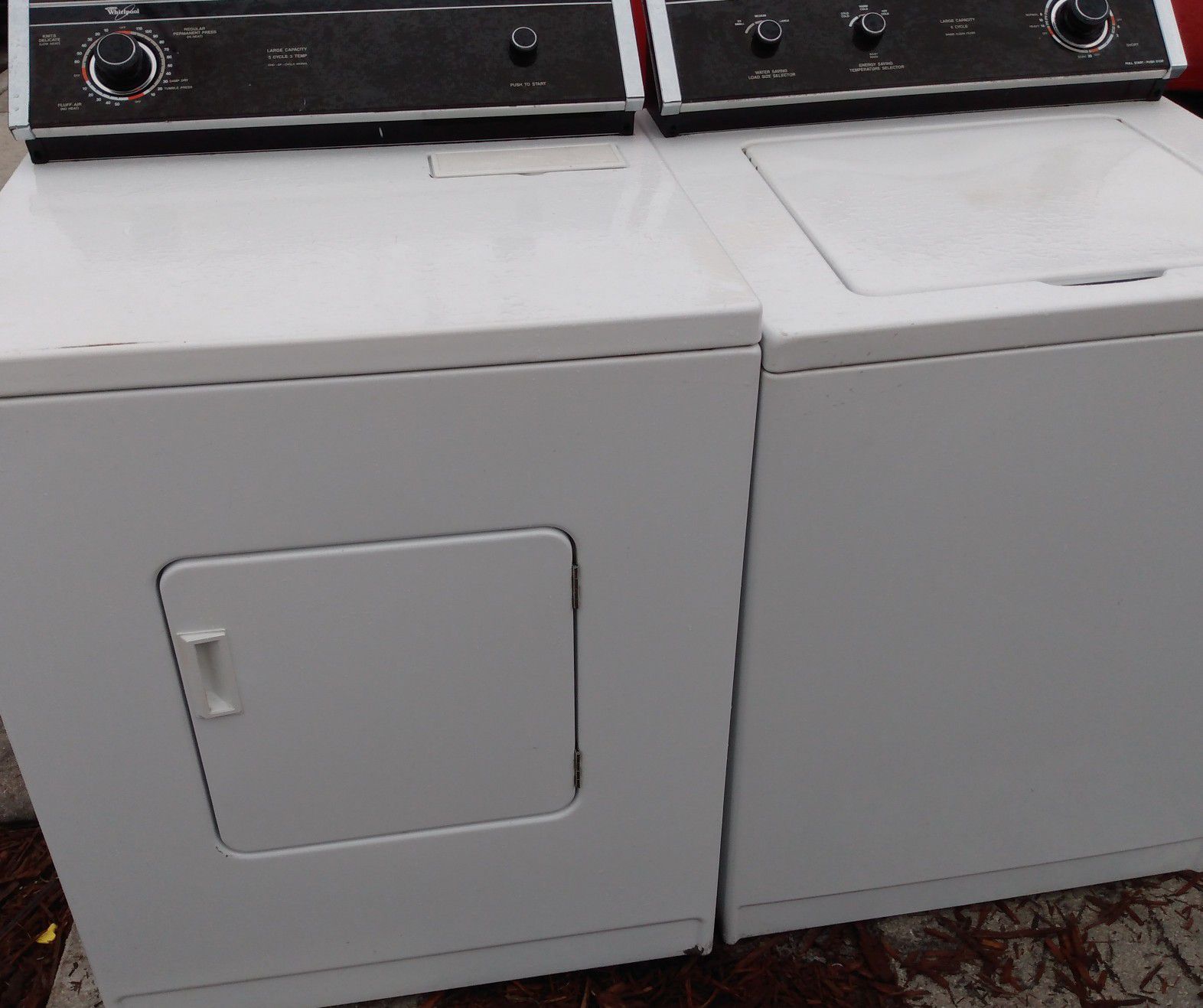 SUPER STRONG HEAVY DUTY WASHER DRYER SET PRICE FIRM