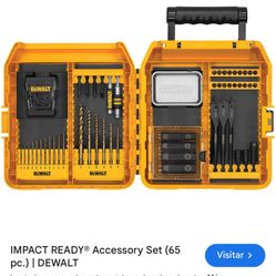 Impact ready acessory set(65 pc) Dewalt