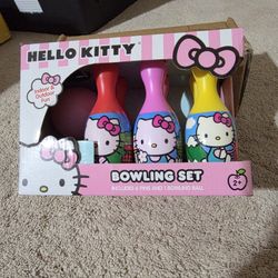 Hello Kitty Bowling Set
