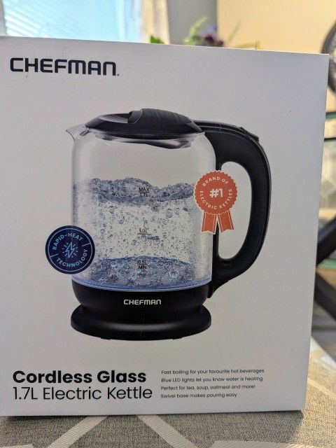 Chef man Electric Glass Kettle