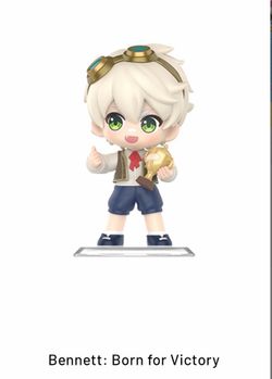 Pop Mart Genshin Impact Academy's Light & Shadow Poetry Blind Box Bennet