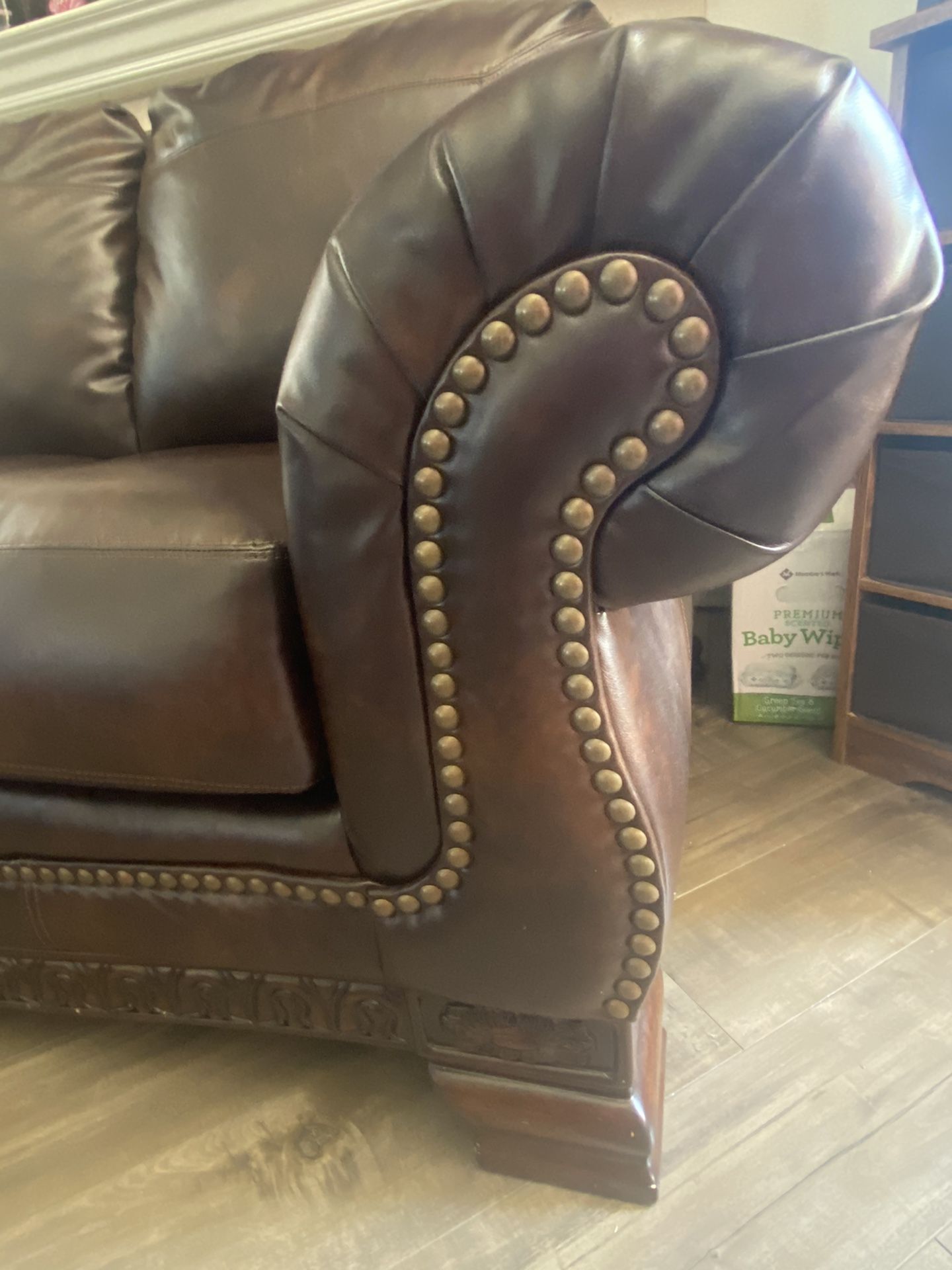 Ashley Furniture Ledelle Durablend - Antique Loveseat