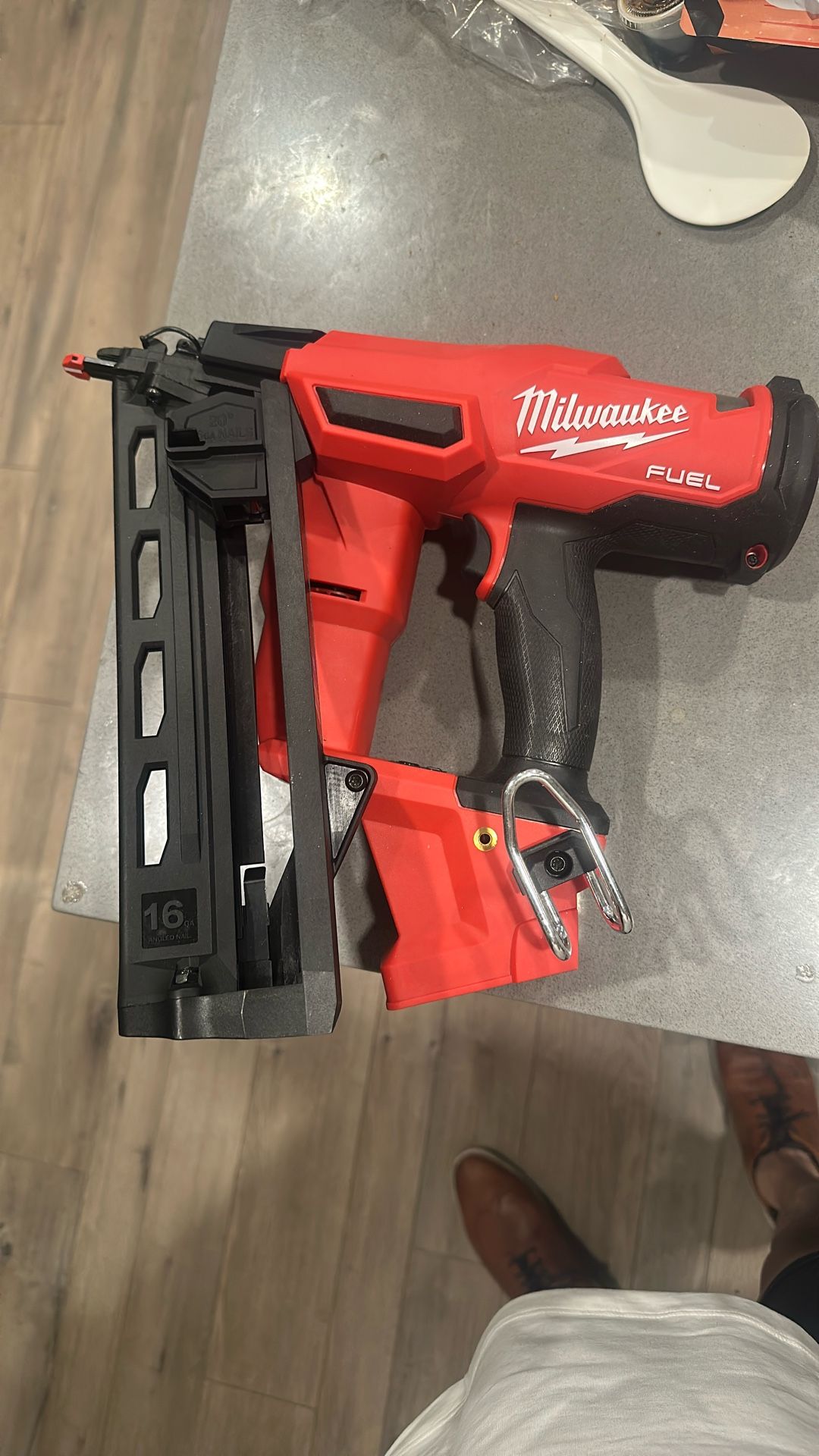 Milwaukee Fuel 16 Gauge Angle Nailer. New M18
