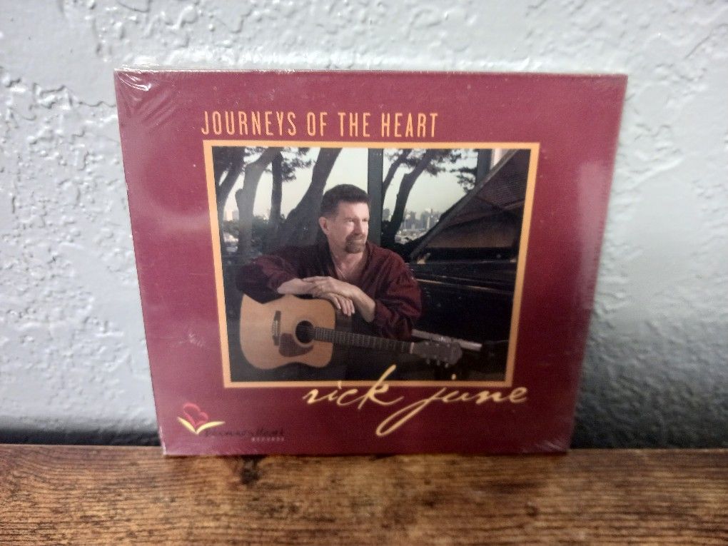 New Rick June - Journeys of the Heart (CD, 1996) ● New-Sealed ● Rare Discovery Heart Release.