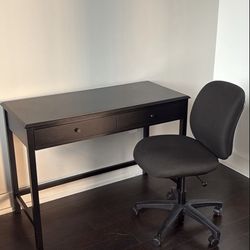 Office Desk And Swivel Chair