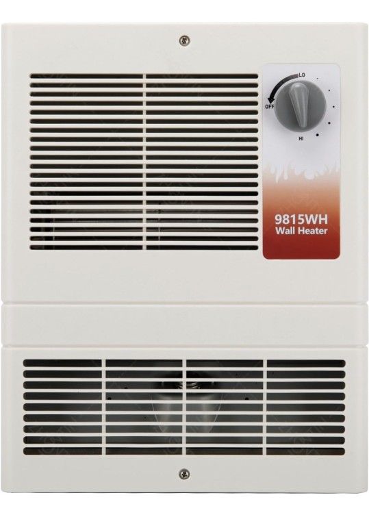 In-Wall Heater with Built-In Adjustable Thermostat for broan-nutone 9815WH, 1500W Large Capacity Wall Heater for Bedroom, Living Rooms, Bathroom, etc.