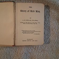 The Story Of Rob Roy