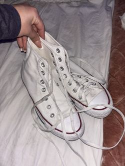 White Converse 