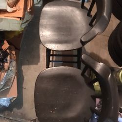 Bar Stools-Solid Wood