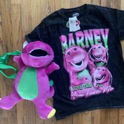 Barney Shirt XS Set