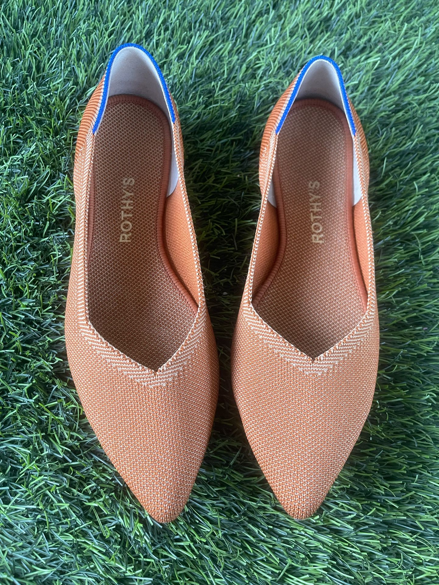 Rothy’s The Pointed Flat In Fawn 9