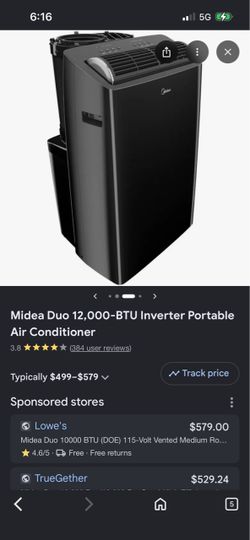 Midea  stand alone Air Conditioner 10000 BTU