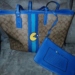 Authentic Coach Hand Bag And Wallet 
