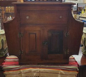 Victorian Eastake Style Cabinet Magazine Rack