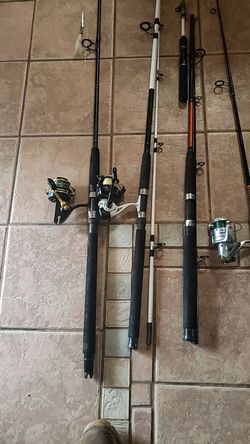 fishing poles