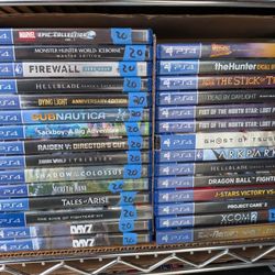 PlayStation 4 Games