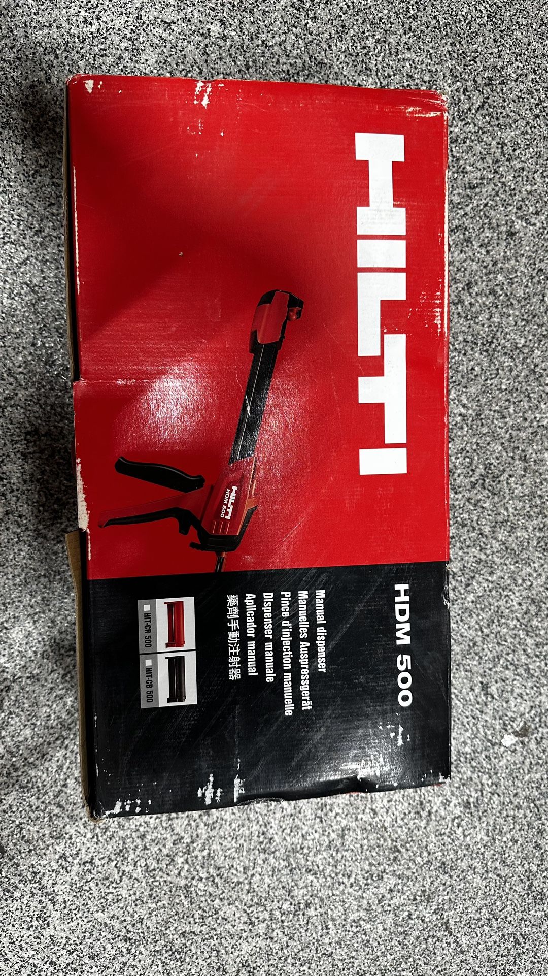 HILTI CAULK GUN HDM500