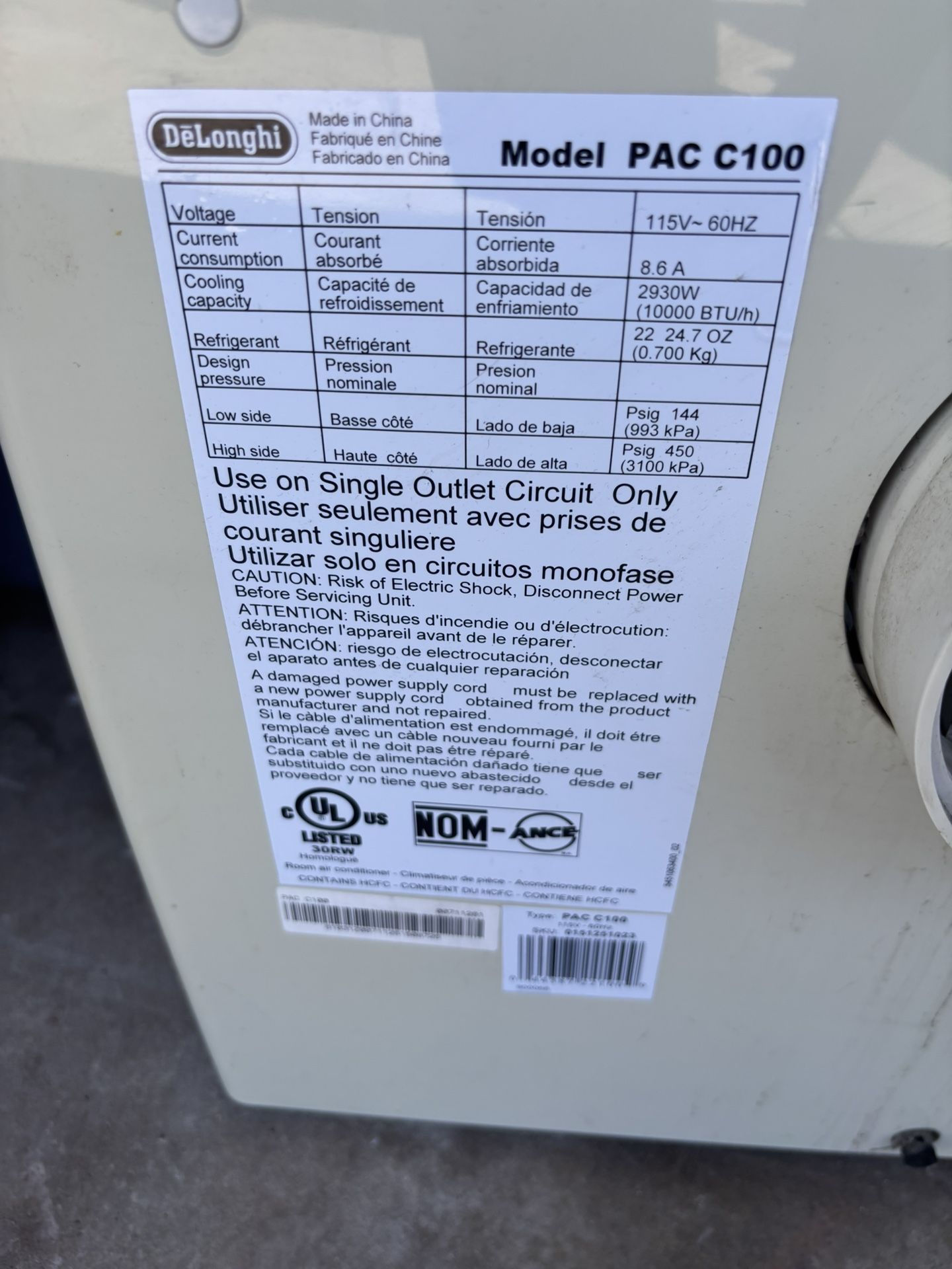 Window AC Unit