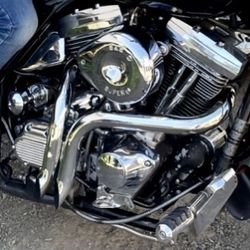1.75" Harley Softail Dyna Exhaust Pipes
