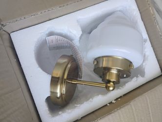 New Gold Vanity Light