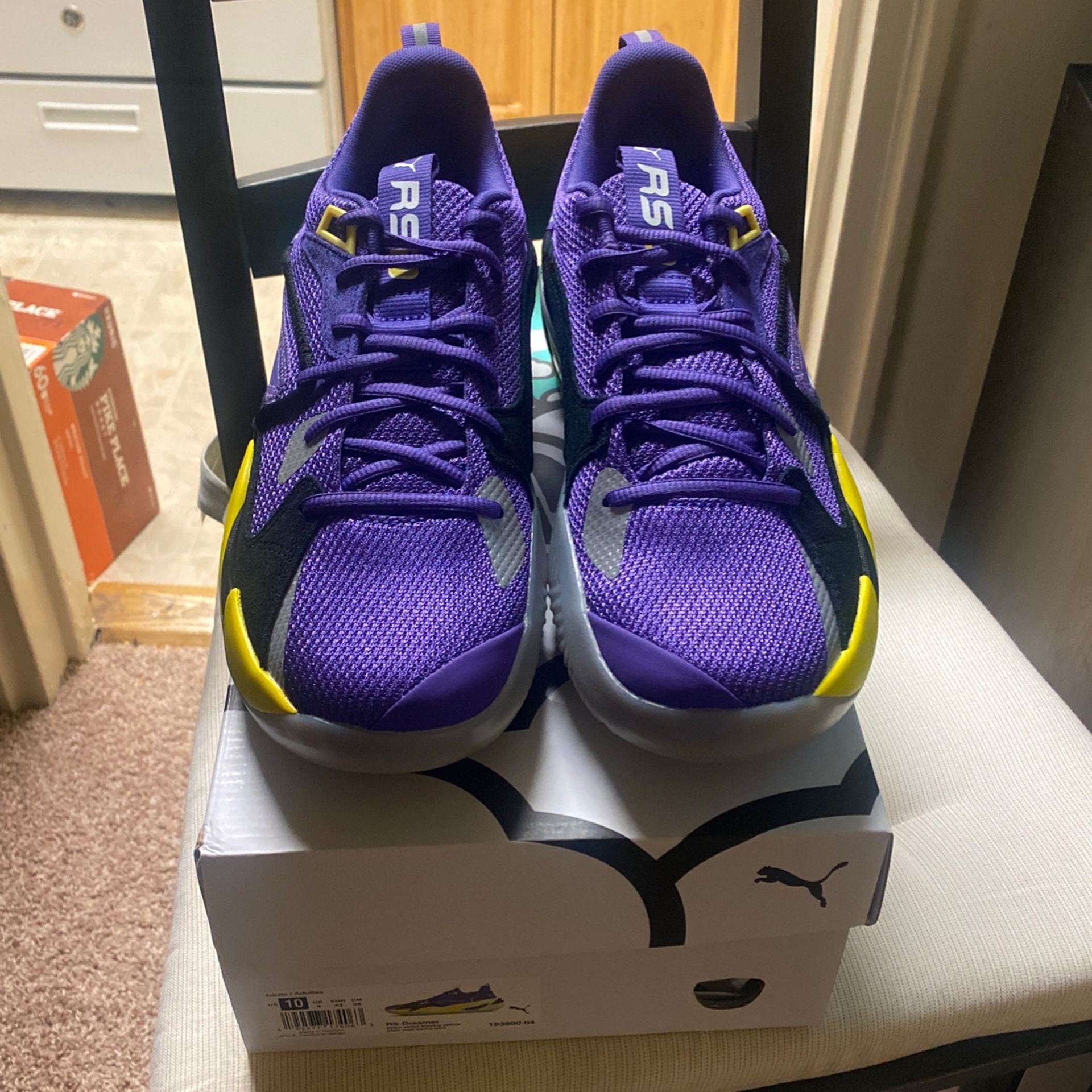 Puma RS Dreamer lakers Size 10