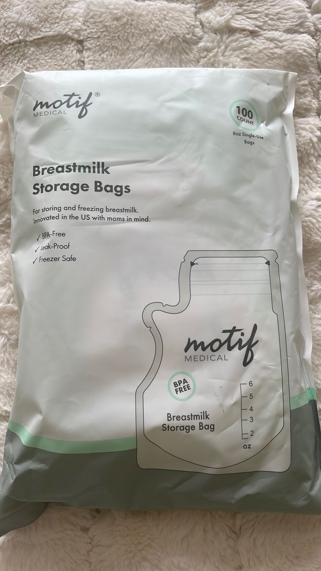 Motif Breastmilk Storage Bags