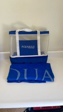 Aquarius Beach Bag and Towel