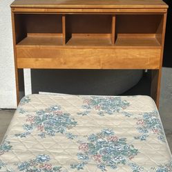 Antique Headboard Bookcase 